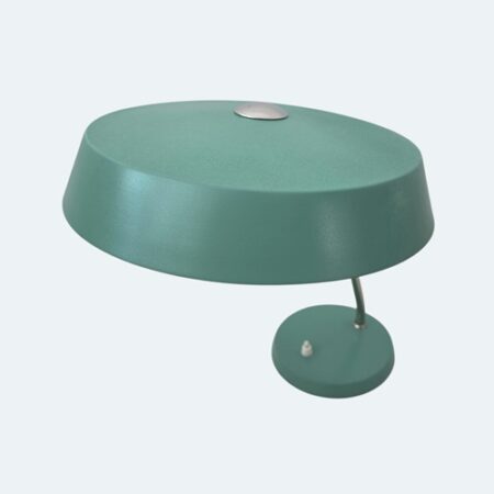1960s Bauhaus‑style desk lamp by VEB Narva Leuchtenbau, East Germany